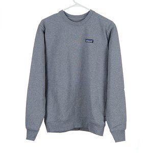 Patagonia P-6 Label Uprisal Crew Sweatshirt Crewneck Gravel Heather Men's Small